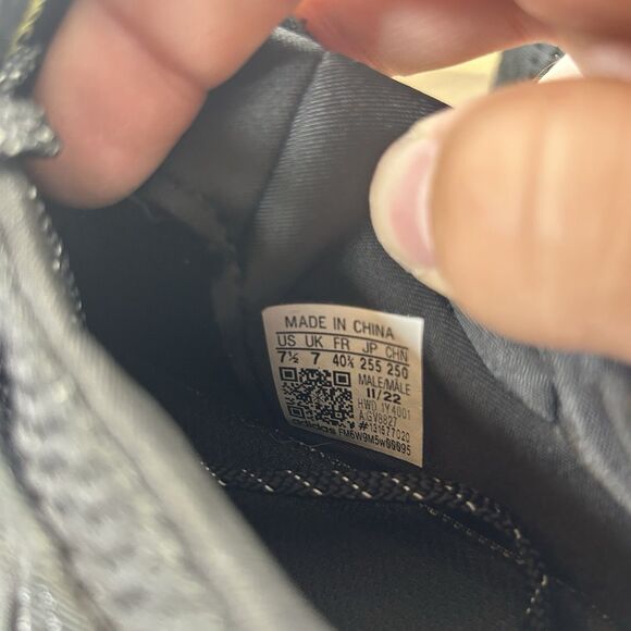 Adidas Alphabounce 1 Running Shoes Mens Size 7.5 Black Sneakers - Picture 7 of 12